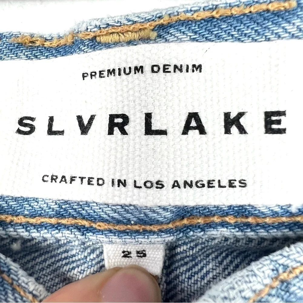 SLVRLAKE jeans denim skinny distressed size 25